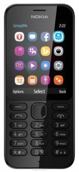 Nokia 222 SS, Black